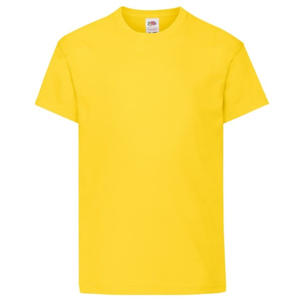 Fruit of the Loom Childrens/Kids Original kortärmad T-shirt