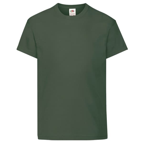 Fruit of the Loom Childrens/Kids Original kortärmad T-shirt
