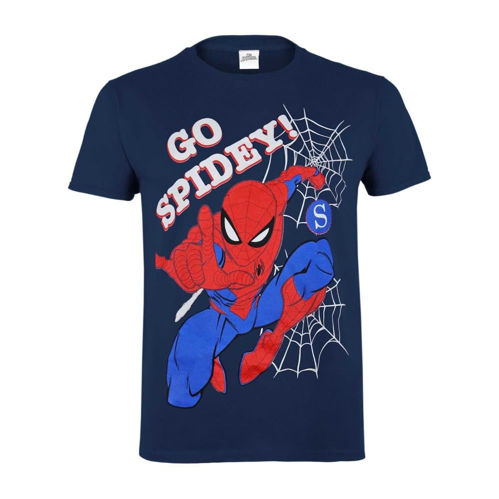 Spiderman Barnens pojkar Go Spidey T-Shirt