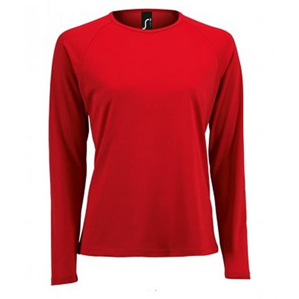 SOLS Womens/Ladies Sporty Long Sleeve Performance T-Shirt