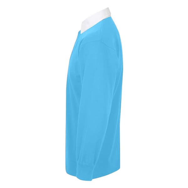Front Row Long Sleeve Classic Rugby Polo Shirt