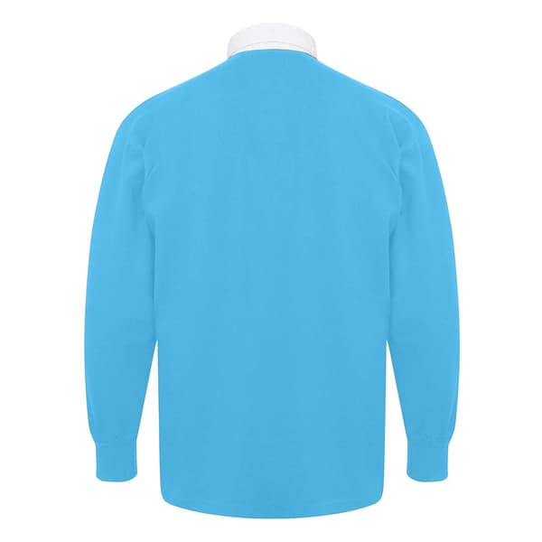 Front Row Long Sleeve Classic Rugby Polo Shirt