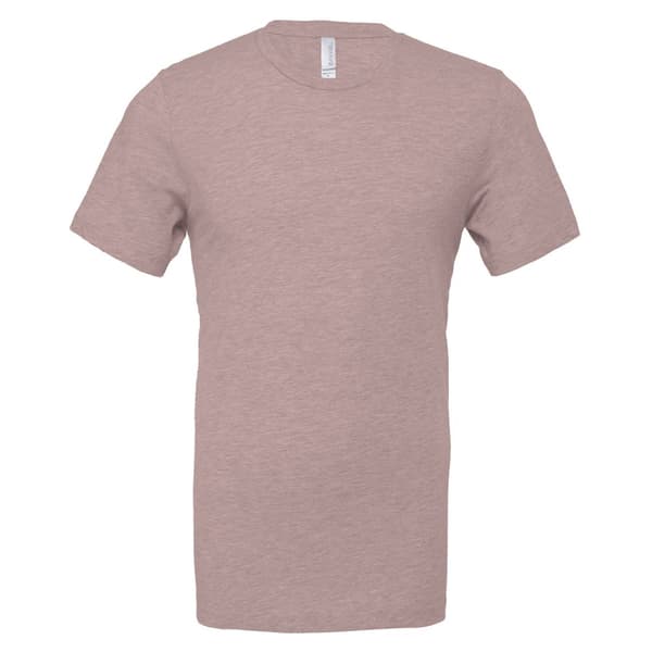 Bella + Canvas Adults Unisex Heather Cvc Short Sleeve T-Shirt