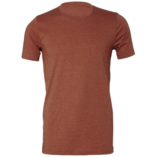 Bella + Canvas Adults Unisex Heather Cvc Short Sleeve T-Shirt