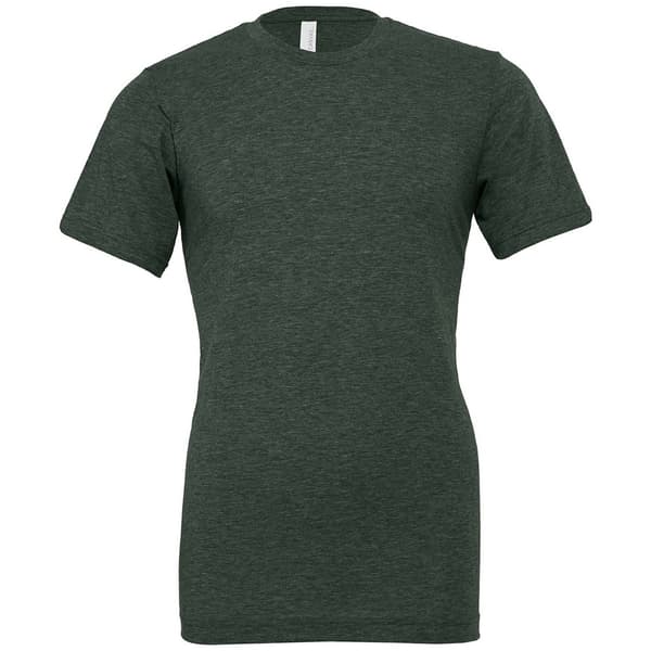 Bella + Canvas Voksne Unisex Heather Cvc kortærmet T-shirt med korte ærmer