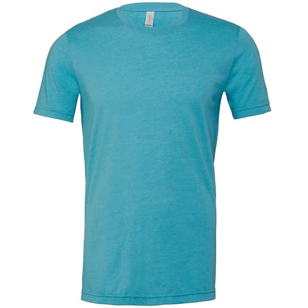 Bella + Canvas Adults Unisex Heather Cvc Short Sleeve T-Shirt