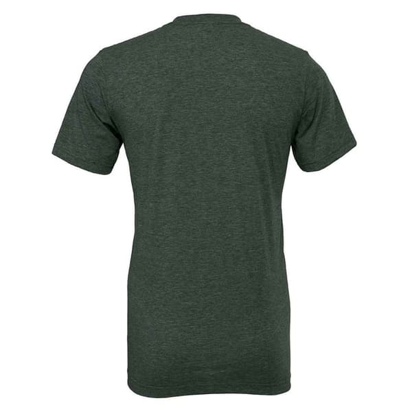 Bella + Canvas Adults Unisex Heather Cvc Short Sleeve T-Shirt