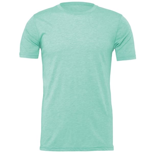 Bella + Canvas Adults Unisex Heather Cvc Short Sleeve T-Shirt