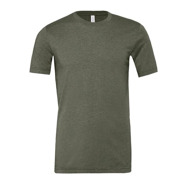 Bella + Canvas Voksne Unisex Heather Cvc kortærmet T-shirt med korte ærmer