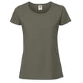 Miniatyrbillede 1 af 3: Fruit of the Loom Dame/Dame Ringspun Premium T-shirt