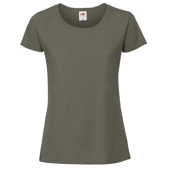 Fruit of the Loom Dame/Dame Ringspun Premium T-shirt