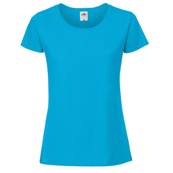 Fruit of the Loom Dame/Dame Ringspun Premium T-shirt