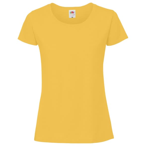 Fruit of the Loom Dame/Dame Ringspun Premium T-shirt