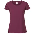 Miniatyrbillede 1 af 4: Fruit of the Loom Dame/Dame Ringspun Premium T-shirt