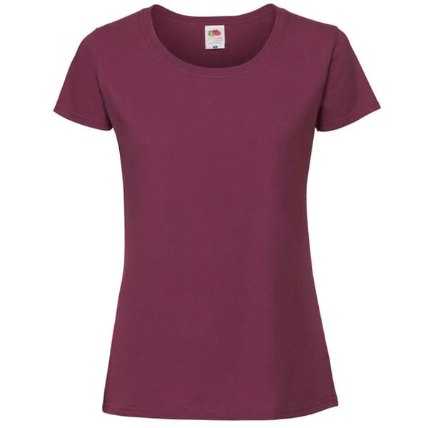 Fruit of the Loom Dame/Dame Ringspun Premium T-shirt