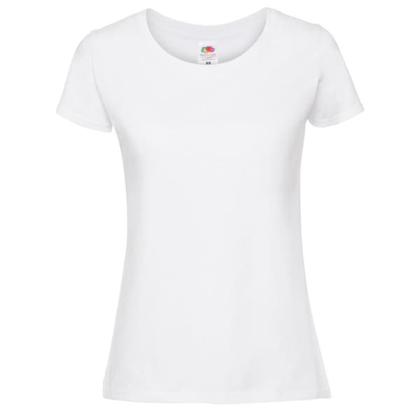 Fruit of the Loom Dame/Dame Ringspun Premium T-shirt