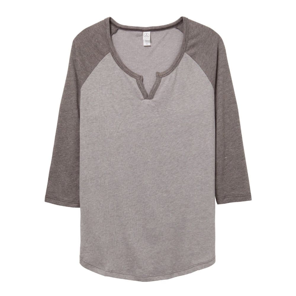 Alternative Apparel Kvinnor/damer Outfield Vintage 50/50 långärmad T-shirt med lång ärm