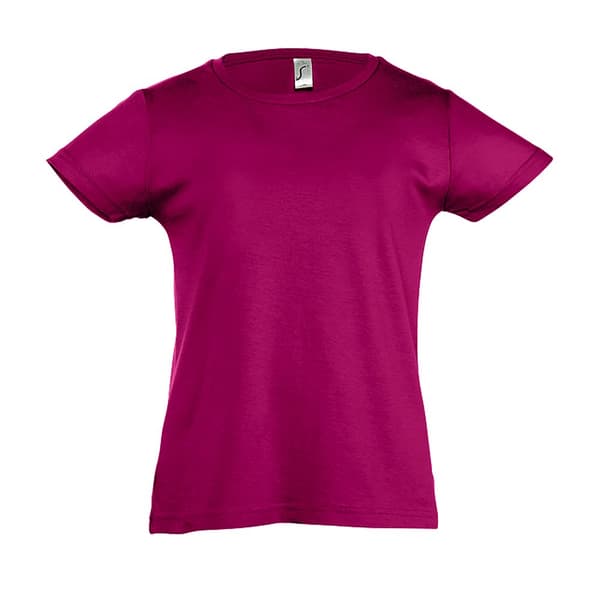 SOLS Kortærmet T-shirt med kirsebær til piger