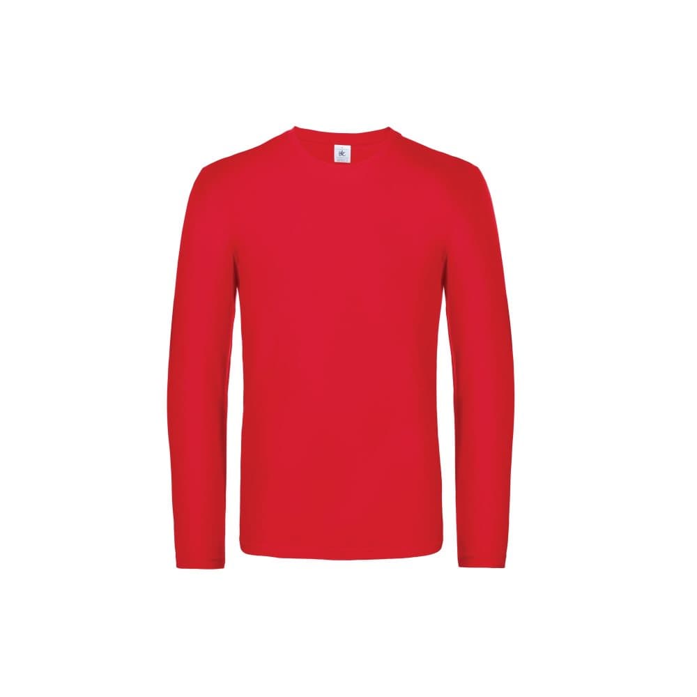 B&C Mens #E190 långärmad T-shirt