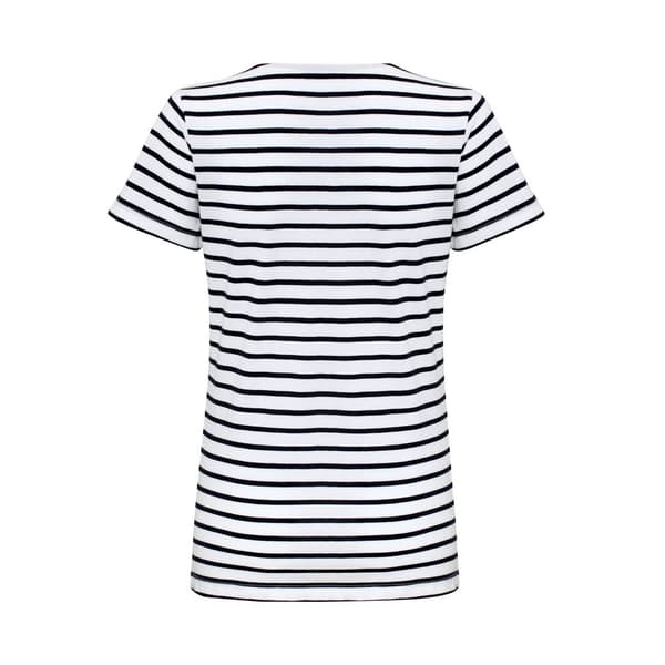 Asquith & Fox Kvinnor/Damer Mariniere Coastal kortärmad T-shirt med kort ärm