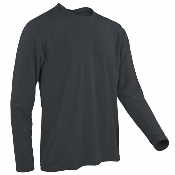 Spiro Herre Sports Quick-Dry langærmet performance T-shirt med lange ærmer