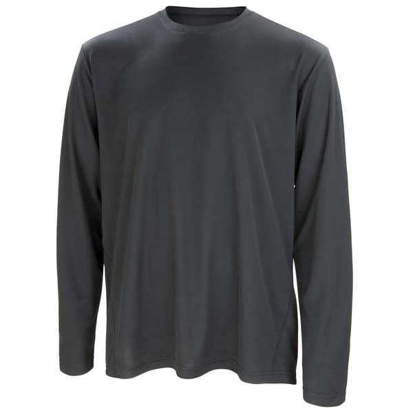 Spiro Herre Sports Quick-Dry langærmet performance T-shirt med lange ærmer