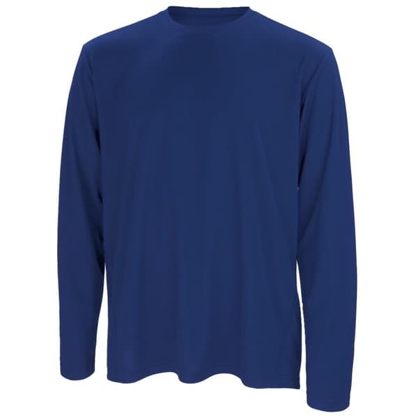 Spiro Herre Sports Quick-Dry langærmet performance T-shirt med lange ærmer