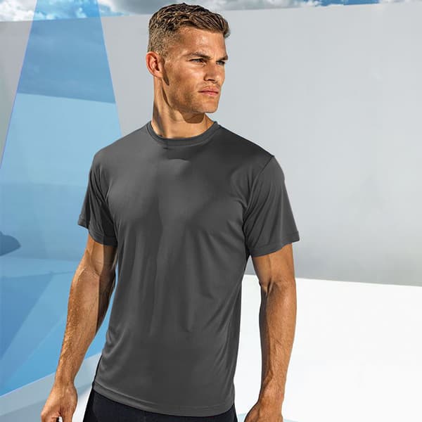 Tri Dri Mens Short Sleeve Lightweight Fitness T-Shirt