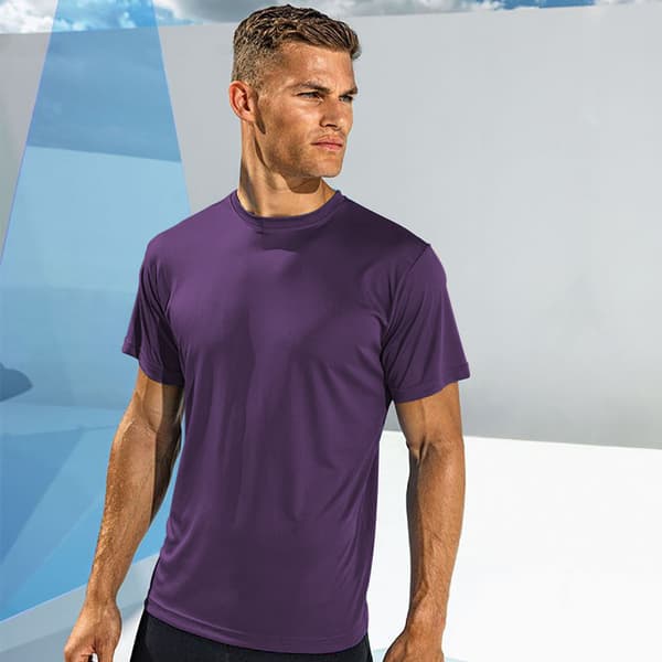 Tri Dri Mens Short Sleeve Lightweight Fitness T-Shirt