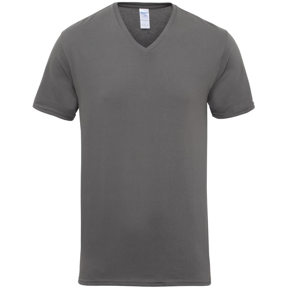 Gildan Vuxna Unisex kortärmad Premium Cotton V-Neck T-Shirt med kort ärm