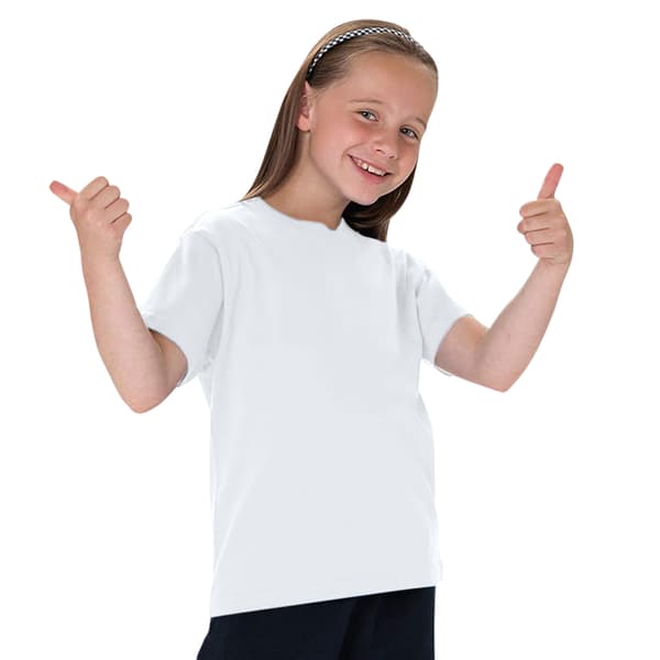 Jerzees Schoolgear Childrens Classic Plain T-Shirt (Pack of 2)
