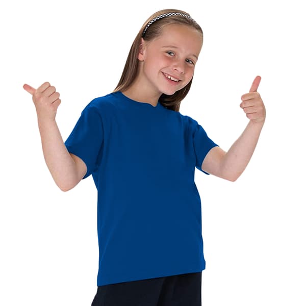 Jerzees Schoolgear Childrens Classic Plain T-Shirt (Pack of 2)