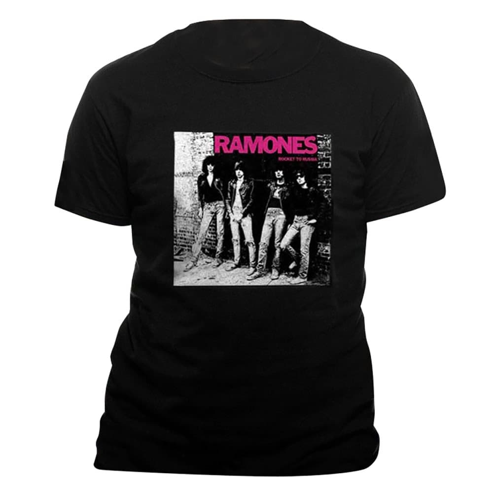 Ramones Unisex Vuxna Raket till Ryssland T-Shirt