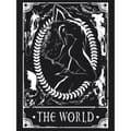 Miniatyrbild 3 av 3: Deadly Tarot Kvinnor/Damer The World T Shirt