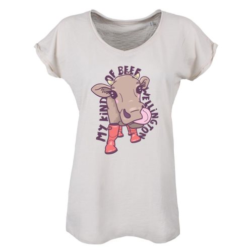 Bild av Grindstore Ladies / Womens My Kind Of Beef Wellington Vintage T-shirt