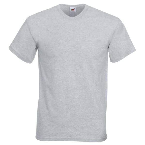 Fruit Of The Loom Mens Valueweight V-Neck, Short Sleeve T-Shirt
