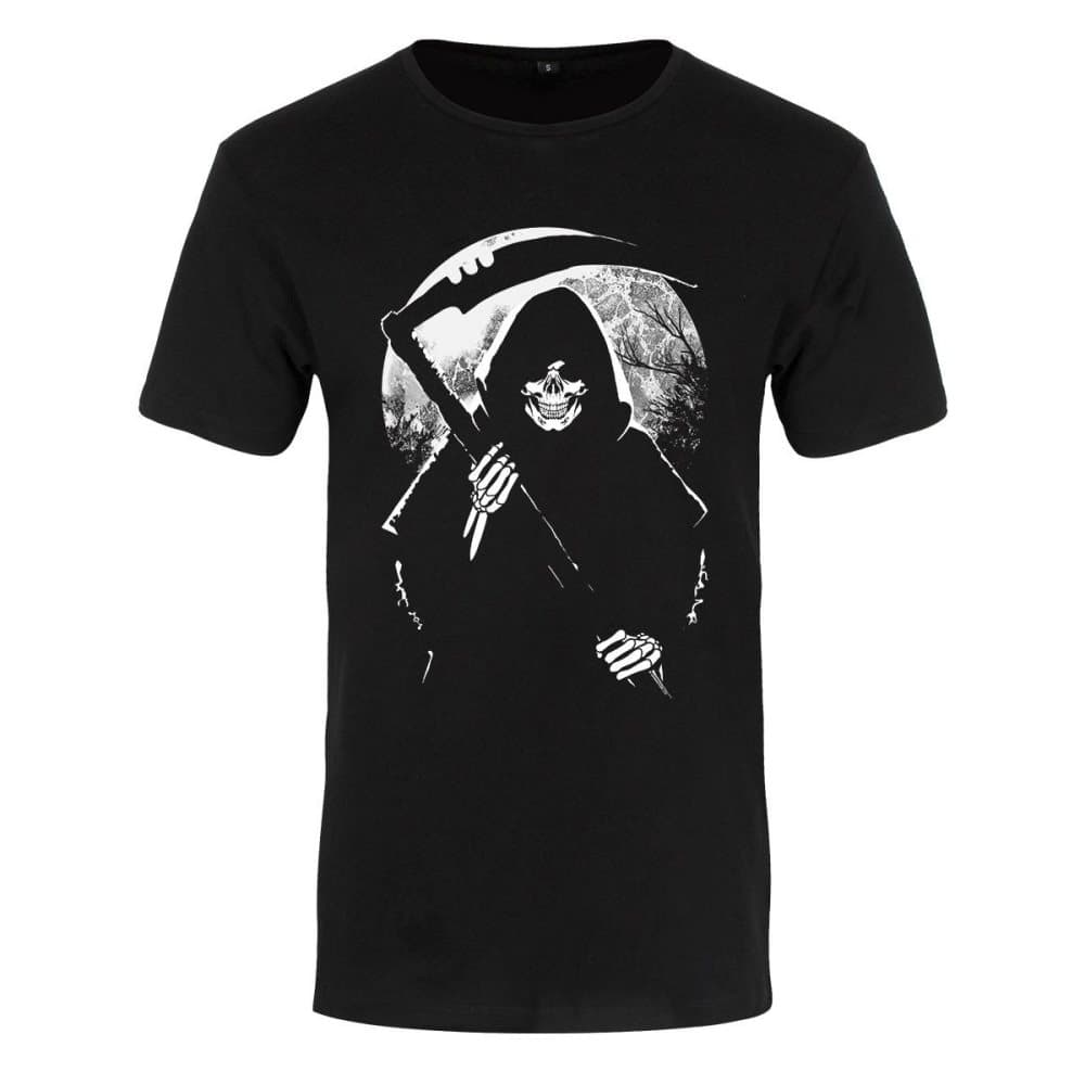 Grindstore Herr Reaper Moon Premium T-Shirt