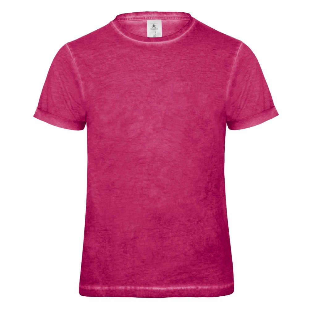 B&C Denim herr Plug In kortärmad T-shirt med kort ärm för män