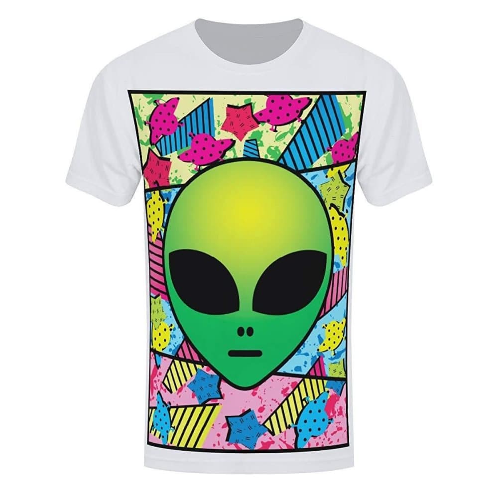 Grindstore Psykedelisk Alien Sub T-Shirt för män
