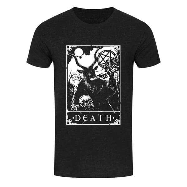 Deadly Tarot T-tröja för män med död
