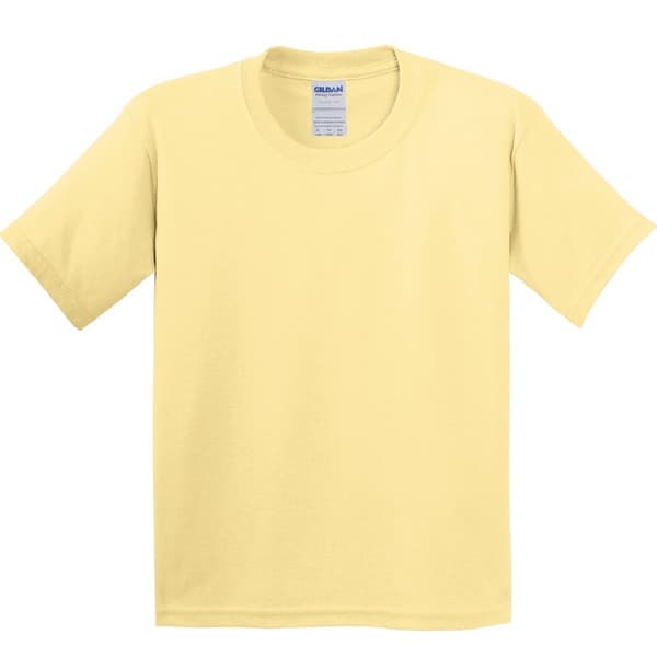 Gildan Ungdom Unisex T-Shirt i kraftig bomull