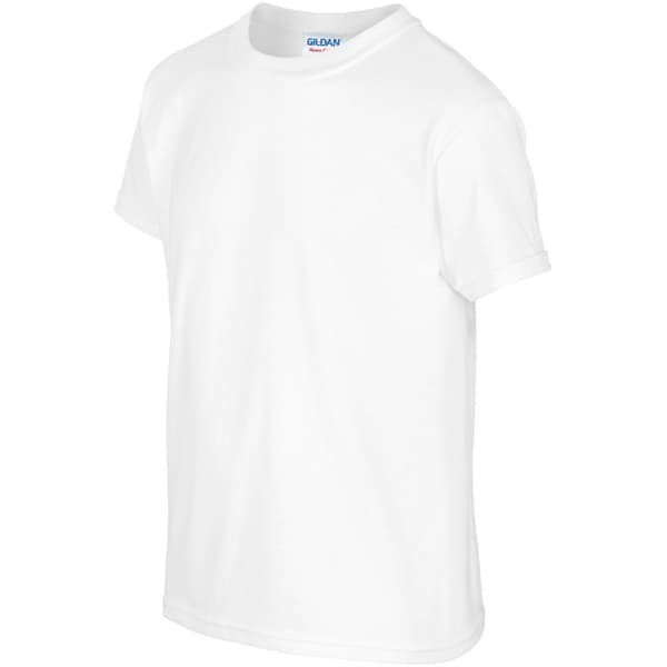 Gildan Ungdom Unisex T-Shirt i kraftig bomull