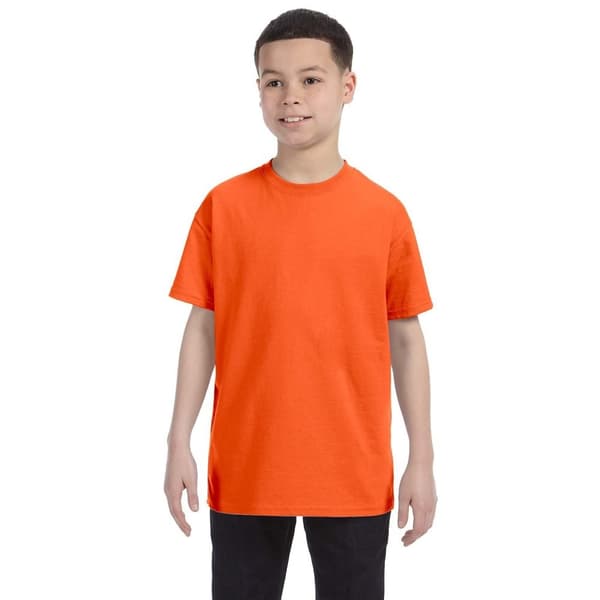 Gildan Ungdom Unisex T-Shirt i kraftig bomull