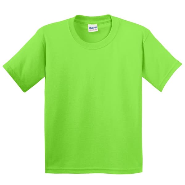 Gildan Ungdom Unisex T-Shirt i kraftig bomull