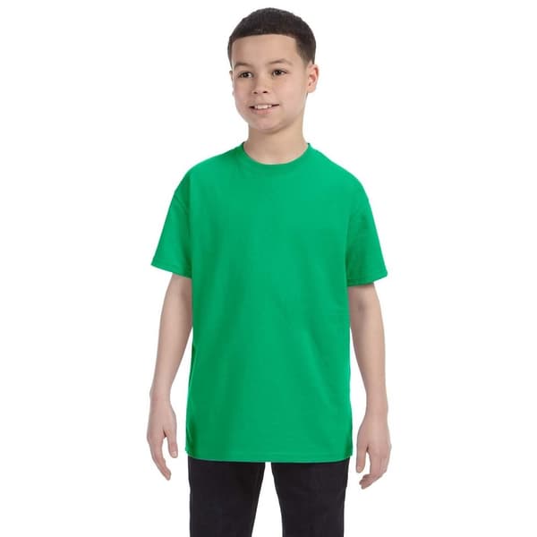 Gildan Ungdom Unisex T-Shirt i kraftig bomull