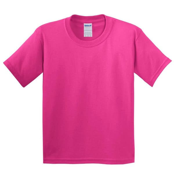 Gildan Ungdom Unisex T-Shirt i kraftig bomull