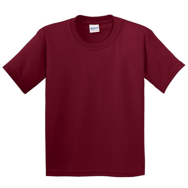 Gildan Ungdom Unisex T-Shirt i kraftig bomull