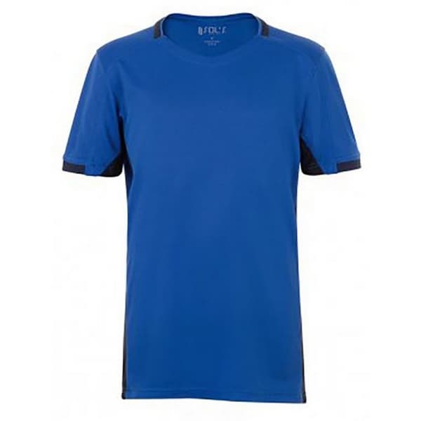 SOLS Børn/Børn Classico kontrast fodbold T-shirt med korte ærmer