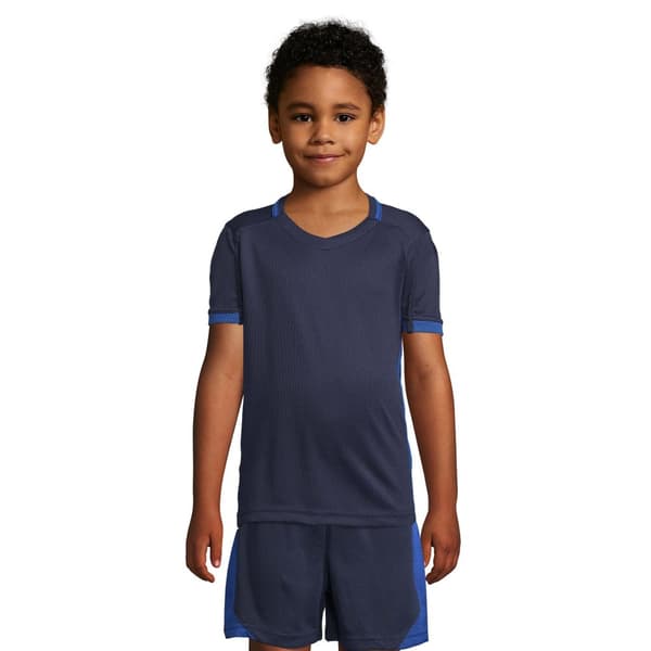 SOLS Børn/Børn Classico kontrast fodbold T-shirt med korte ærmer