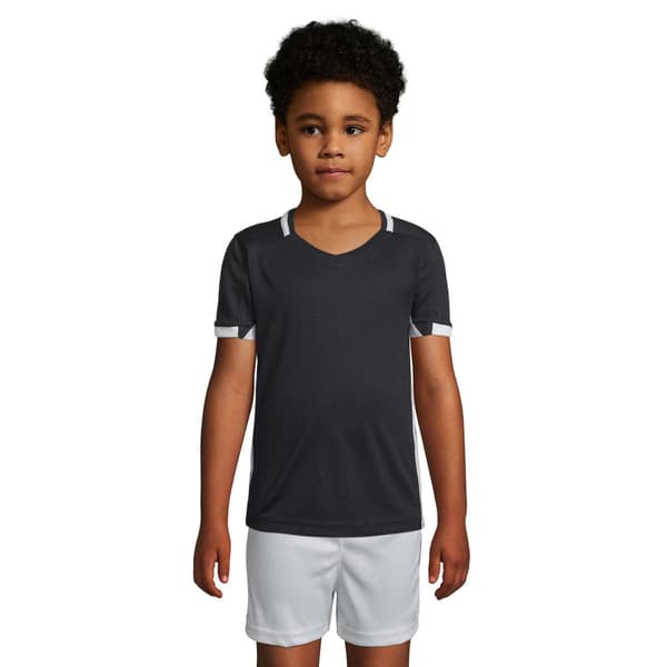 SOLS Børn/Børn Classico kontrast fodbold T-shirt med korte ærmer